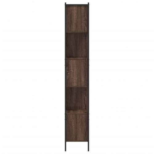 Regal za knjige boja hrasta 102x28x172 cm od konstruiranog drva - Smeđi hrast 1 Cijena