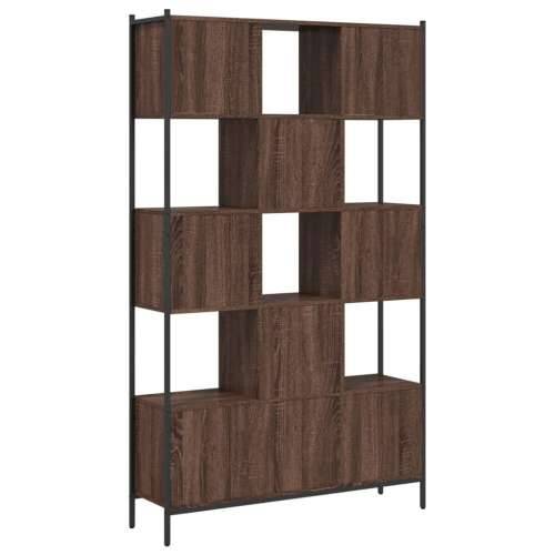 Regal za knjige boja hrasta 102x28x172 cm od konstruiranog drva - Smeđi hrast 1 Cijena