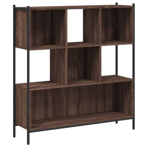 Regal za knjige boja hrasta 102x28x172 cm od konstruiranog drva - Smeđi hrast 1 Cijena