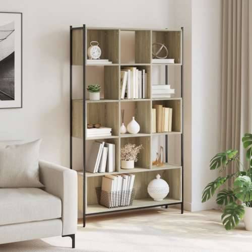 Regal za knjige boja hrasta 102x28x172 cm od konstruiranog drva - sonoma hrast 1 Cijena