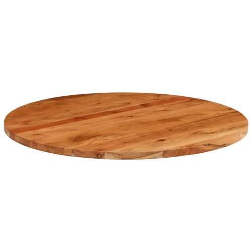 Stolna ploča Ø80x2,5 cm okrugla od masivnog bagremovog drva - Bagremovo drvo (prirodno) 80 cm 1 25 mm Cijena