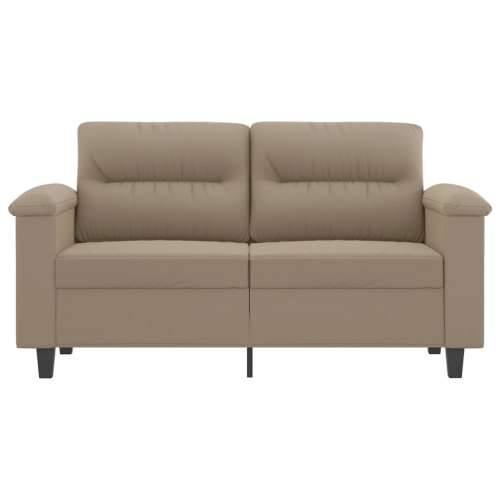 Dvosjed smeđesivi 120 cm od mikrovlakana - Sivo-smeđa 120 cm Cijena