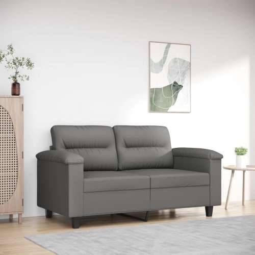 Dvosjed tamnosivi 120 cm od mikrovlakana - Tamno siva 120 cm Cijena