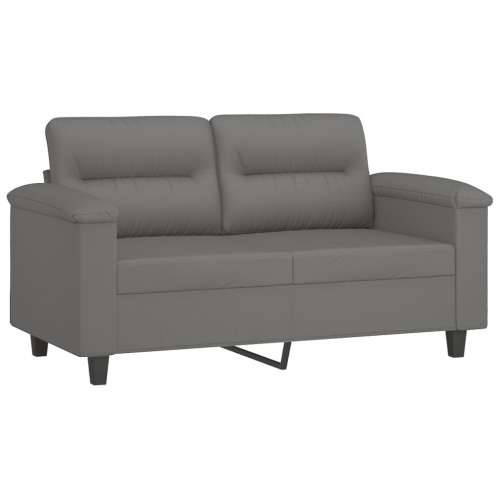 Dvosjed tamnosivi 120 cm od mikrovlakana - Tamno siva 120 cm Cijena