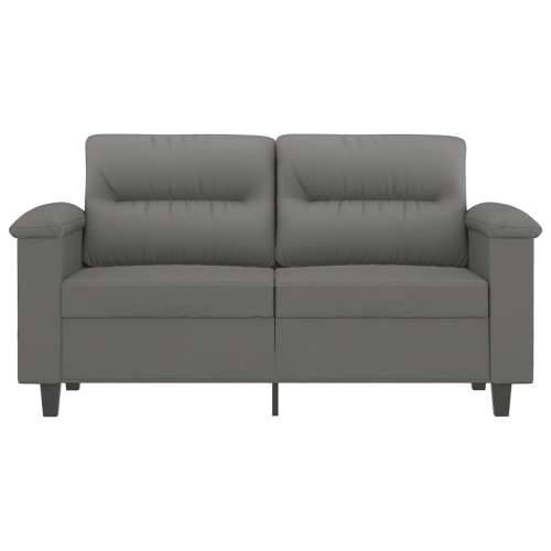 Dvosjed tamnosivi 120 cm od mikrovlakana - Tamno siva 120 cm Cijena