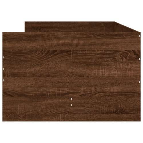 Okvir kreveta s ladicama boja hrasta 100 x 200 cm - Smeđi hrast 100 x 200 cm Cijena