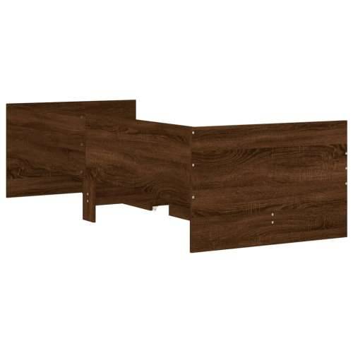 Okvir kreveta s ladicama boja hrasta 100 x 200 cm - Smeđi hrast 100 x 200 cm Cijena