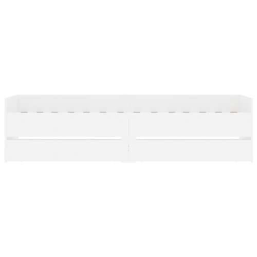Okvir kreveta s ladicama bez madraca bijeli 100x200 cm - Bijela 100 x 200 cm Cijena