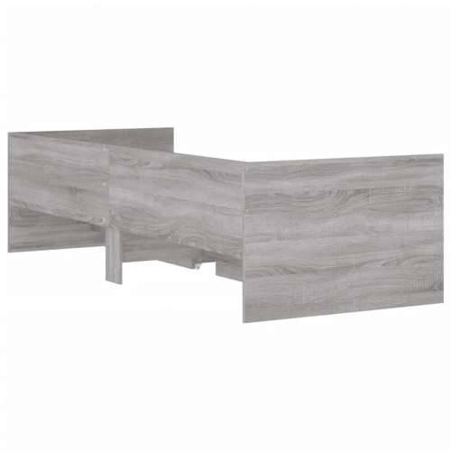 Okvir kreveta s ladicama siva boja hrasta 90x200 cm - Sivi hrast sonoma 90 x 200 cm Cijena