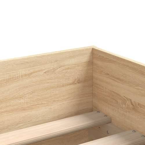 Okvir kreveta s ladicama boja hrasta 90x200 cm - sonoma hrast 90 x 200 cm Cijena