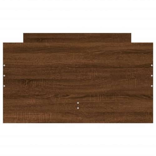 Okvir kreveta s ladicama boja hrasta 100 x 200 cm - Smeđi hrast 100 x 200 cm Cijena