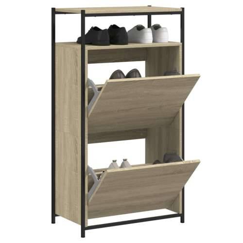 Ormarić za cipele boja hrasta 60x34x112 cm konstruirano drvo - sonoma hrast 1 60 cm Cijena