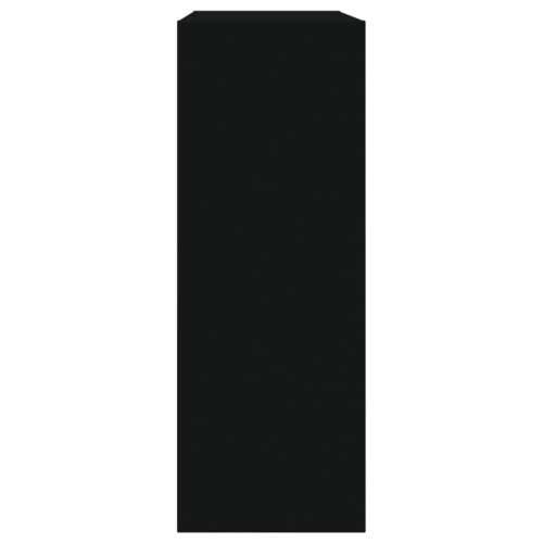 Ormarić za cipele crni 60 x 21 x 57 cm od konstruiranog drva - Crna 60 x 21 x 57 cm 1 Cijena