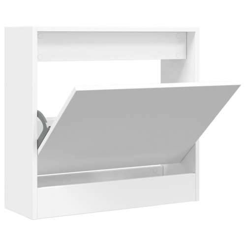 Ormarić za cipele bijeli 60 x 21 x 57 cm od konstruiranog drva - Bijela 60 x 21 x 57 cm 1 Cijena
