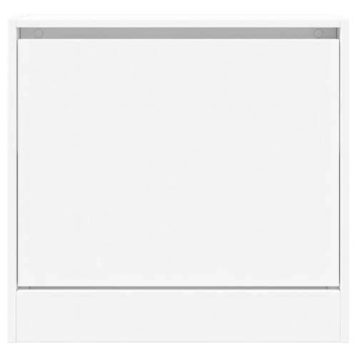 Ormarić za cipele bijeli 60 x 21 x 57 cm od konstruiranog drva - Bijela 60 x 21 x 57 cm 1 Cijena