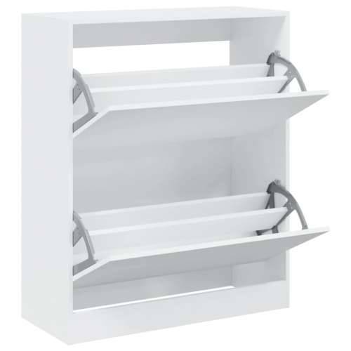 Ormarić za cipele bijeli 80 x 34 x 96,5 cm konstruirano drvo - Bijela 80 x 34 x 96.5 cm 1 Cijena