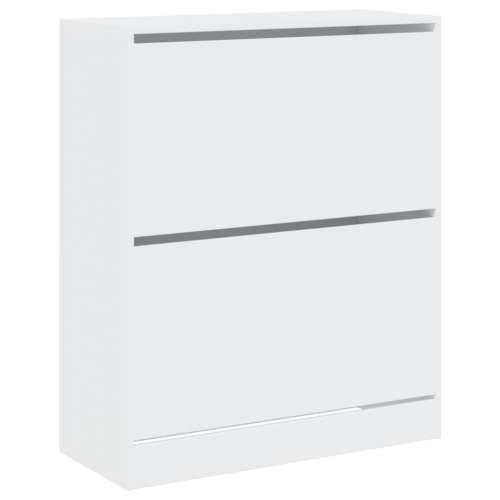 Ormarić za cipele bijeli 80 x 34 x 96,5 cm konstruirano drvo - Bijela 80 x 34 x 96.5 cm 1 Cijena