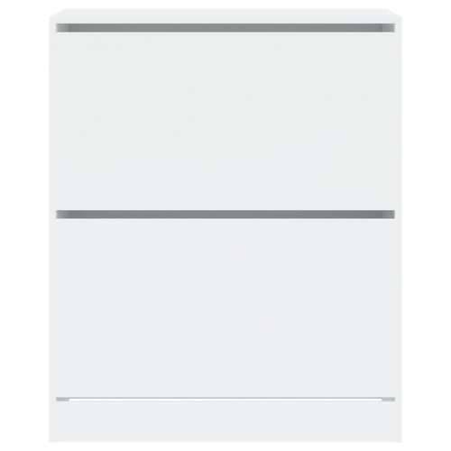 Ormarić za cipele bijeli 80 x 34 x 96,5 cm konstruirano drvo - Bijela 80 x 34 x 96.5 cm 1 Cijena