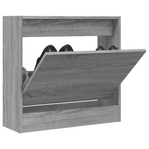 Ormarić za cipele boja hrasta 60x21x57 cm konstruirano drvo - Sivi hrast sonoma 60 x 21 x 57 cm 1 Cijena