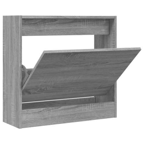 Ormarić za cipele boja hrasta 60x21x57 cm konstruirano drvo - Sivi hrast sonoma 60 x 21 x 57 cm 1 Cijena