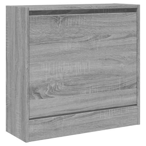 Ormarić za cipele boja hrasta 60x21x57 cm konstruirano drvo - Sivi hrast sonoma 60 x 21 x 57 cm 1 Cijena