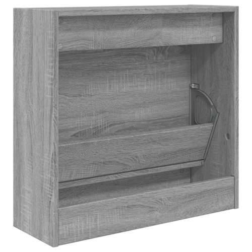 Ormarić za cipele boja hrasta 60x21x57 cm konstruirano drvo - Sivi hrast sonoma 60 x 21 x 57 cm 1 Cijena