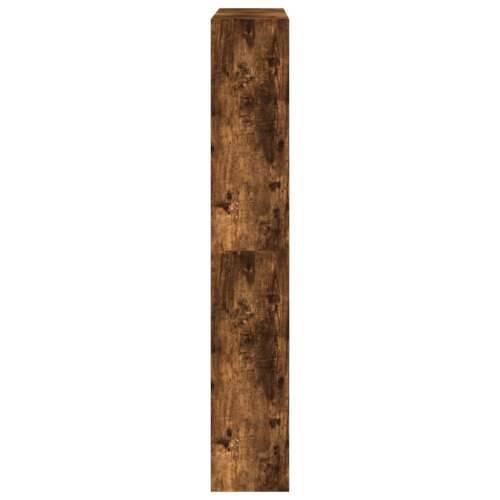 Ormarić za cipele boja hrasta 80x21x125,5 cm konstruirano drvo - Dimljeni hrast 80 x 21 x 125.5 cm 1 Cijena