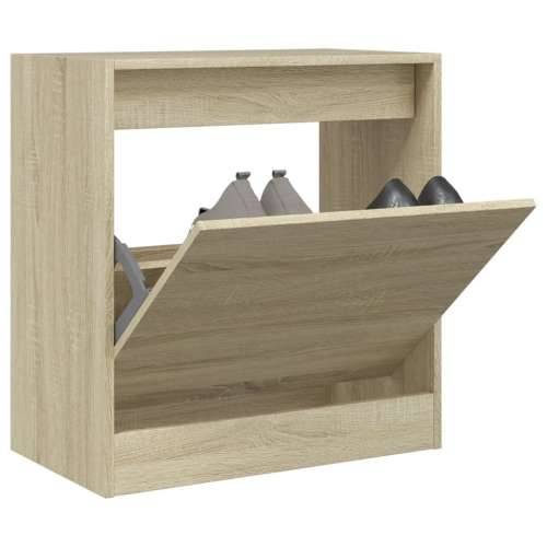 Ormarić za cipele boja hrasta 60x34x63,5 cm konstruirano drvo - sonoma hrast 60 x 34 x 63.5 cm 1 Cijena