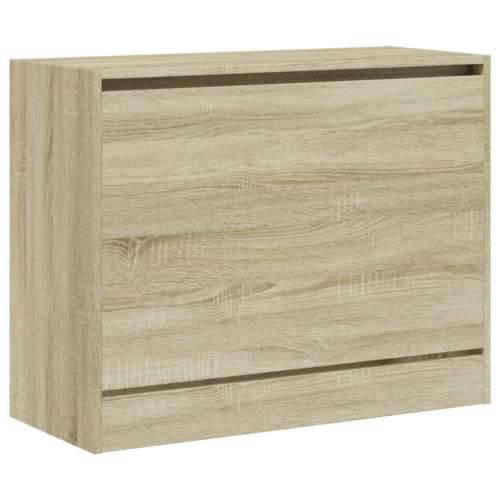 Ormarić za cipele boja hrasta 80x34x63 cm konstruirano drvo - sonoma hrast 80 x 34 x 63 cm 1 Cijena