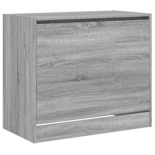 Ormarić za cipele sivi hrast 80x42x69 cm konstruirano drvo - Sivi hrast sonoma 80 x 42 x 69 cm 1 Cijena