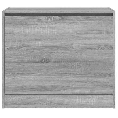 Ormarić za cipele sivi hrast 80x42x69 cm konstruirano drvo - Sivi hrast sonoma 80 x 42 x 69 cm 1 Cijena
