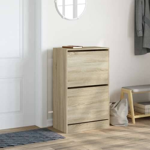 Ormarić za cipele boja hrasta 60x34x96,5 cm konstruirano drvo - sonoma hrast 60 x 34 x 96.5 cm 1 Cijena