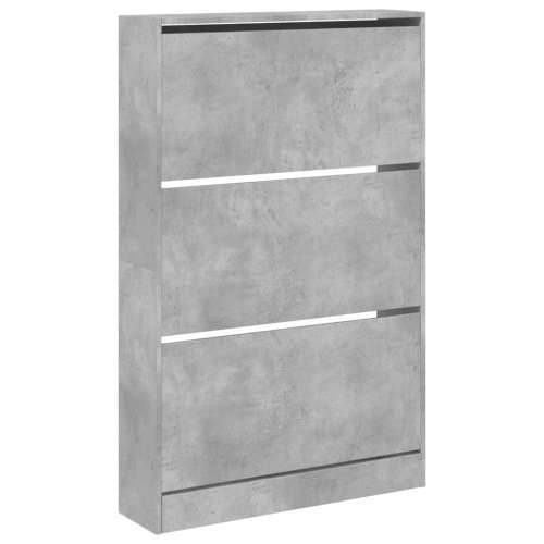 Ormarić za cipele boja betona 80x21x125,5 cm konstruirano drvo - Beton siva 80 x 21 x 125.5 cm 1 Cijena