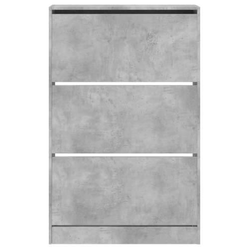 Ormarić za cipele boja betona 80x21x125,5 cm konstruirano drvo - Beton siva 80 x 21 x 125.5 cm 1 Cijena