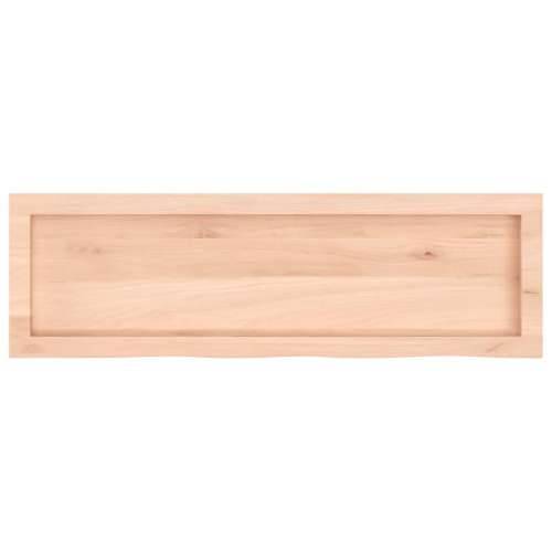 Kupaonska radna ploča 100x30x(2-6) cm netretirano masivno drvo - Prirodna 100 x 30 x 6 cm Cijena