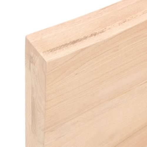 Kupaonska radna ploča 100x30x(2-6) cm netretirano masivno drvo - Prirodna 100 x 30 x 6 cm Cijena