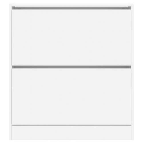 Ormarić za cipele bijeli 80x21x87,5 cm od konstruiranog drva - Bijela 80 x 21 x 87.5 cm 1 Cijena