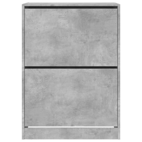 Ormarić za cipele s 2 ladice siva boja betona 80x42x108 cm - Beton siva 80 x 42 x 108 cm 1 Cijena