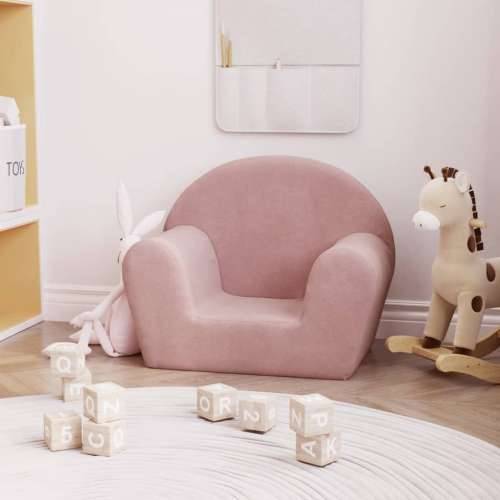 Dječja sofa ružičasta od mekanog pliša - Ružičasta Stolica Cijena