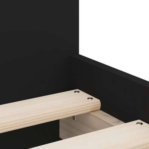Okvir kreveta s ladicama crni 90 x 200 cm - Crna 90 x 200 cm Cijena