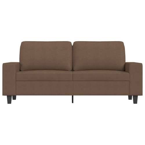 Dvosjed od tkanine smeđi 140 cm - Smeđa 140 cm Cijena
