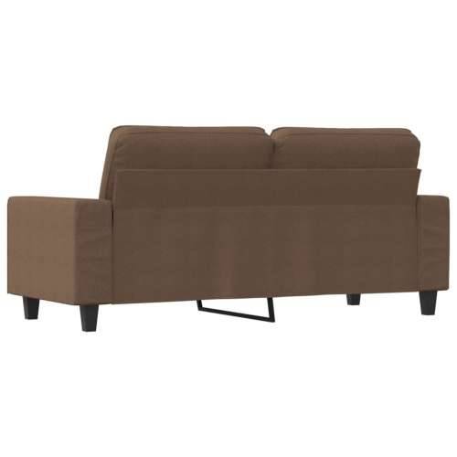Dvosjed od tkanine smeđi 140 cm - Smeđa 140 cm Cijena