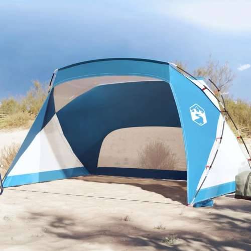 Šator za plažu azurnoplavi 274 x 178 x 170/148 cm 185T od tafta Cijena