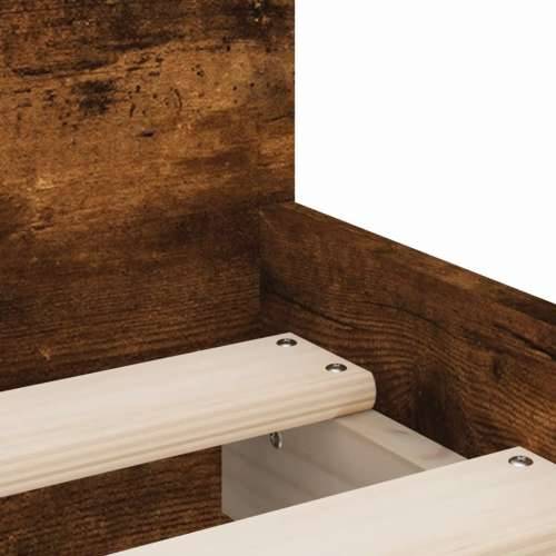Okvir kreveta s ladicama boja dimljenog hrasta 90x200 cm - Dimljeni hrast 90 x 200 cm Cijena