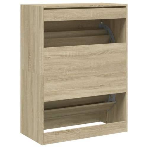 Ormarić za cipele s 2 ladice boja hrasta 80x42x108 cm - sonoma hrast 80 x 42 x 108 cm 1 Cijena