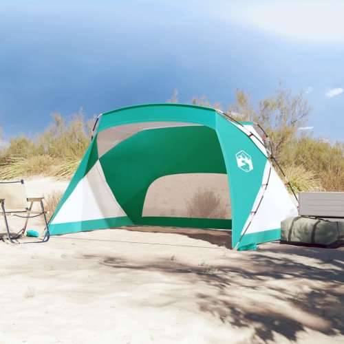 Šator za plažu morskozeleni 274x178x170/148 cm 185T poliester Cijena