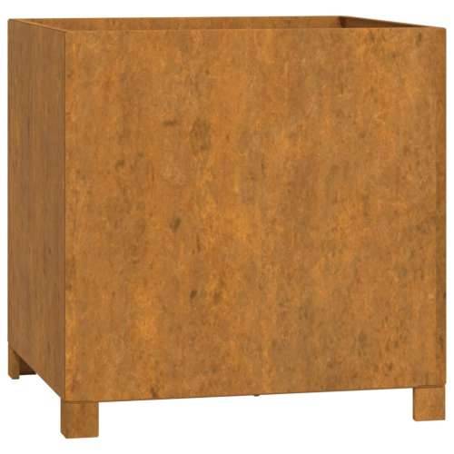 Sadilica s nogama boja hrđe 49 x 47 x 50 cm od čelika COR-TEN - 49 x 47 x 50 cm 1 Cijena