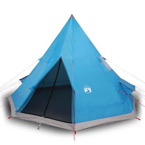 Šator tipi za kampiranje za 4 osobe plavi vodootporni Cijena