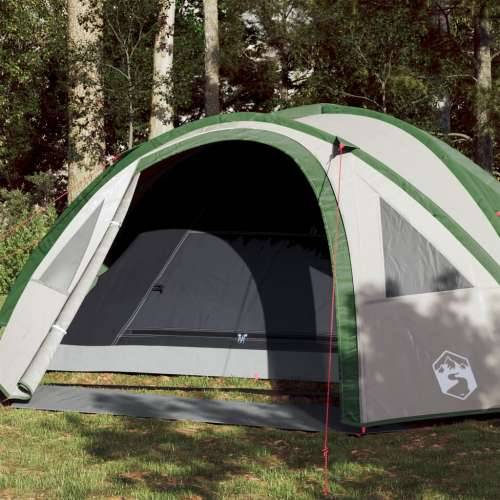Šator za kampiranje za 4 osobe zeleni vodootporni
