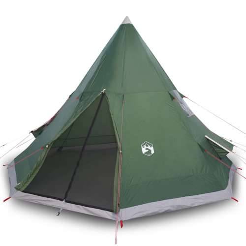 Šator tipi za kampiranje za 4 osobe zeleni vodootporni Cijena